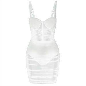 Leau Miami mash mini dress